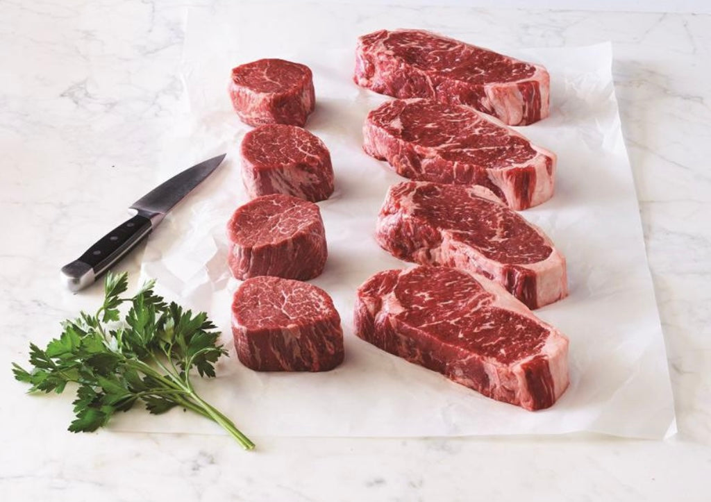 Wagyu steak & Black Angus premium meat Pack - value $200