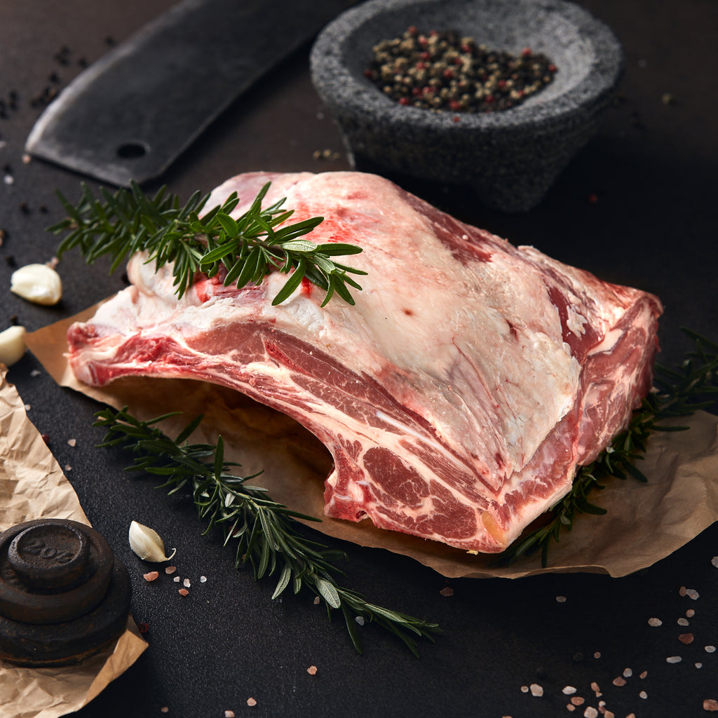 Lamb Forequarter Roast (BONE IN) $42.99 Full Roast