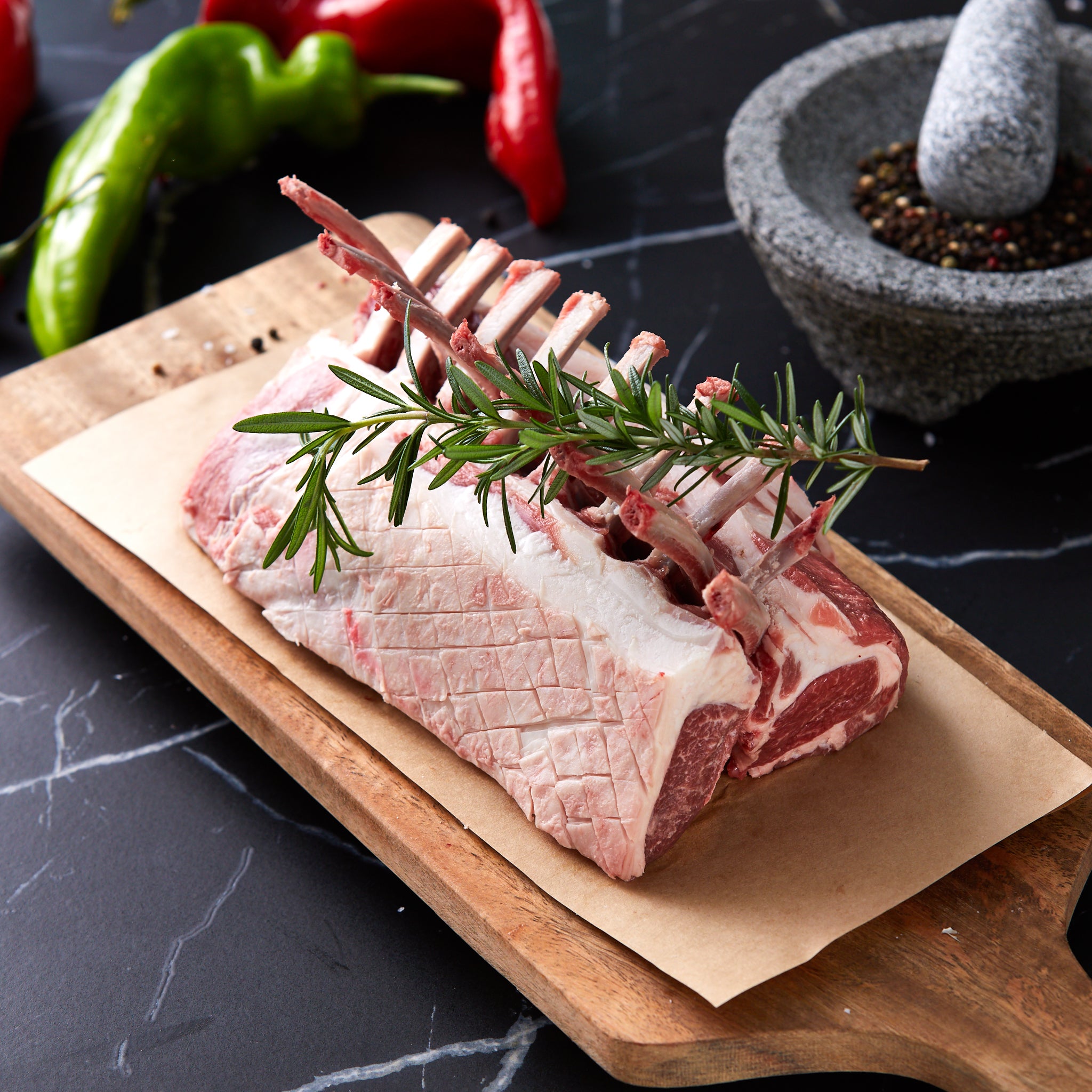 Lamb Racks $38.99kg price is kg – The Meat Box